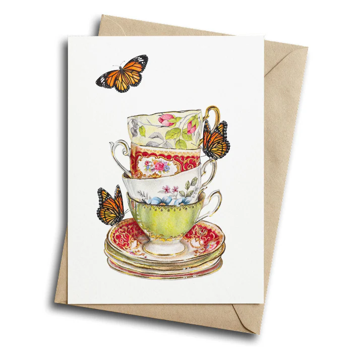 ANYONE FOR TEA GREETING CARD