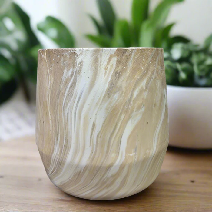 Berat Ceramic Pot Sand 22x21