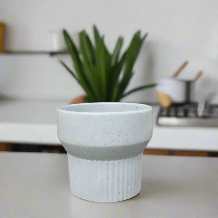 BOTANY POT WHITE MEDIUM