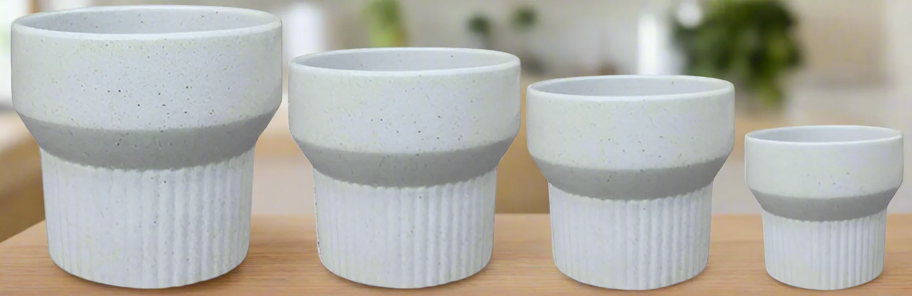 BOTANY POT WHITE MEDIUM - Image 2