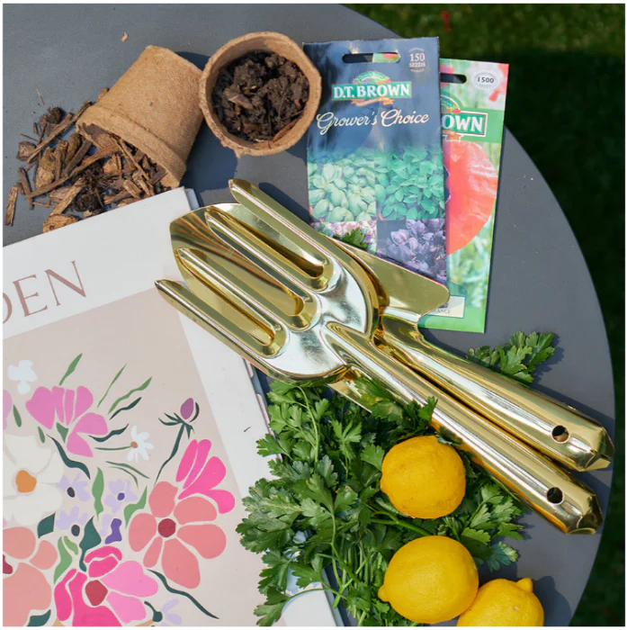 GARDEN TOOL SET 2- GOLD - Image 2