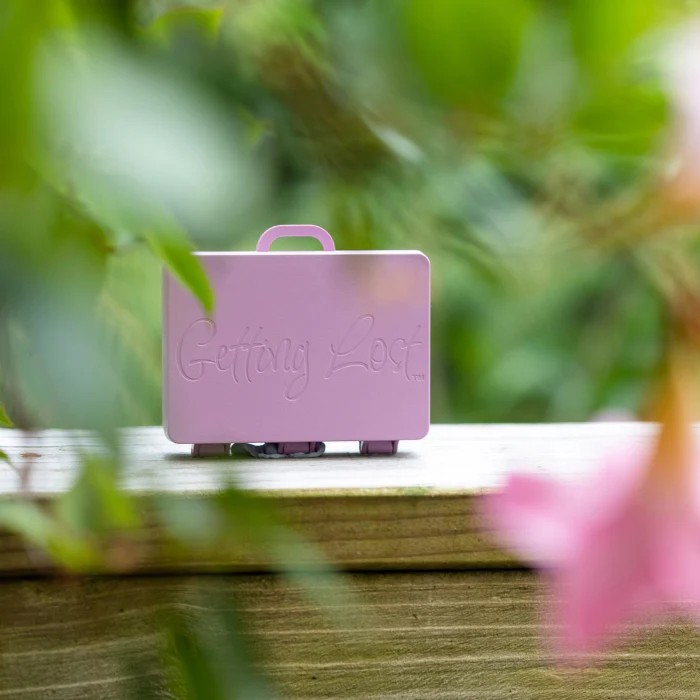 GETTING LOST SUITCASE LILAC WINTER SUNRISE - Image 3