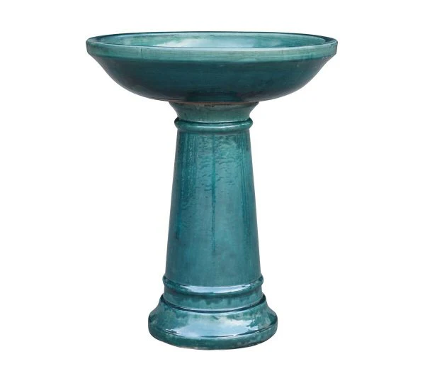 GRAFTON GREEN BIRD BATH
