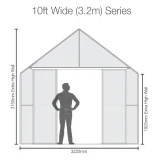 GREENHOUSE 10X16 POLY - Image 2