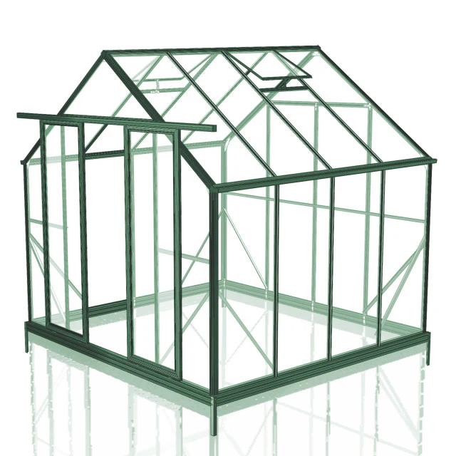 GREENHOUSE 8X8 GLASS