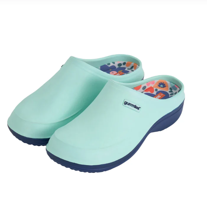 GUMMIES CLOG GARDEN LOVE SAGE 38