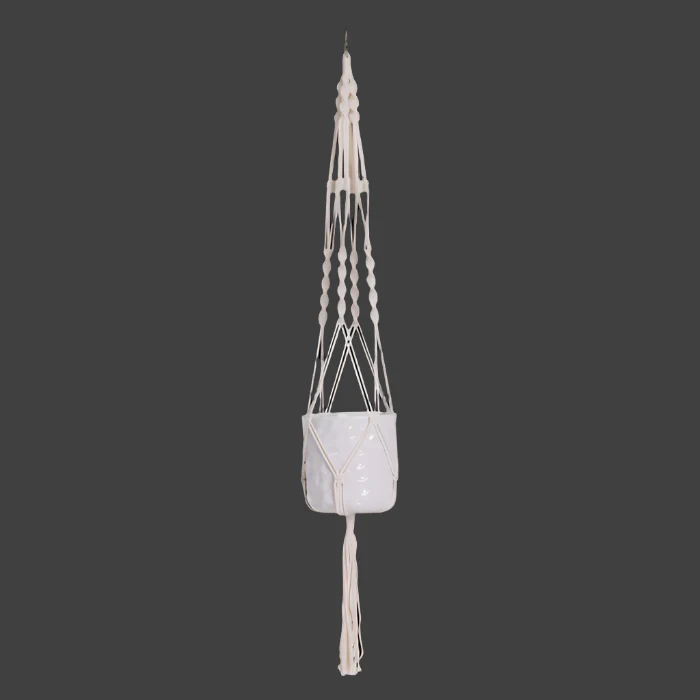MACRAME SINGLE POT HANGER
