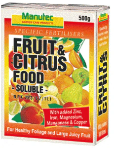 FRUIT & CITRUS FOOD 500g MANUTEC