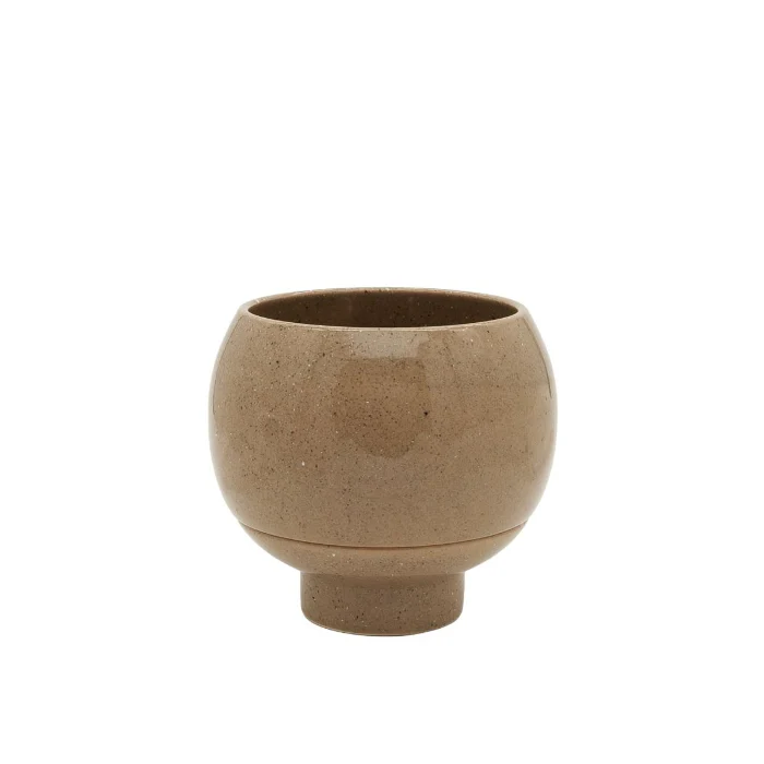 MED OTIS SELF WATERING PEBBLE PLANTER