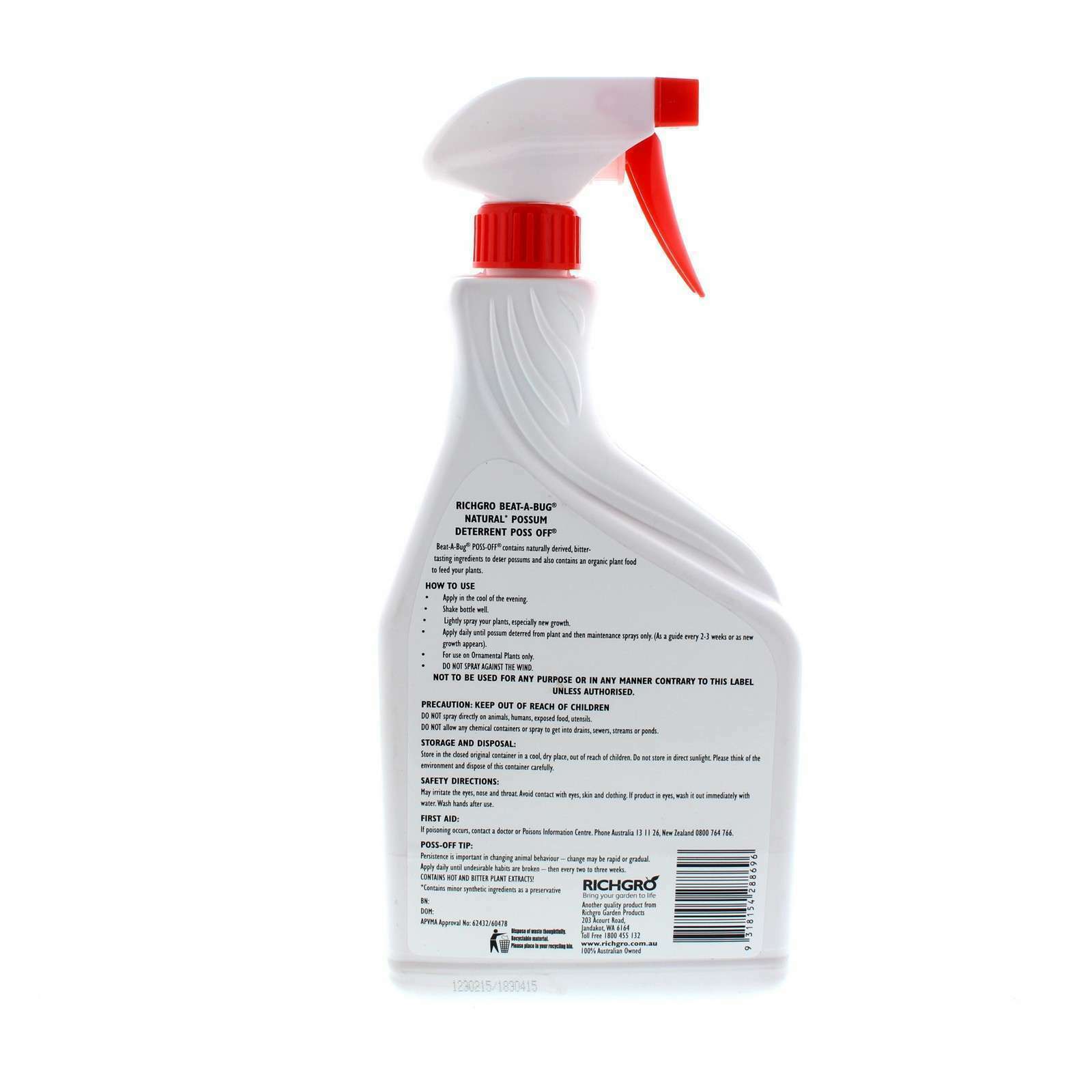 POSS OFF DETTERENT 1LT RTU - Image 3