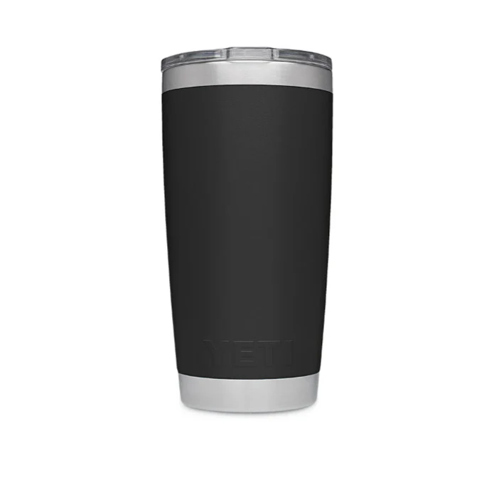 RAMBLER 20 OZ BLACK WITH MAG SLIDER LID - Image 3