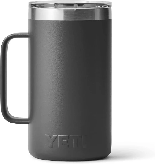 RAMBLER MUG 24OZ CHARCOAL - Image 2