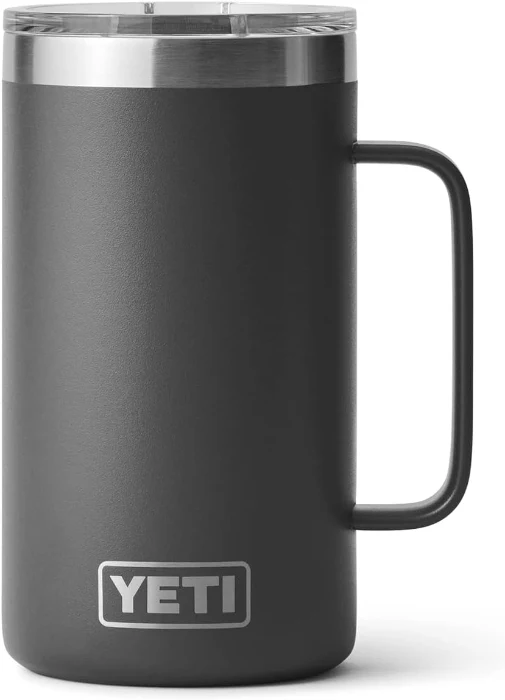 RAMBLER MUG 24OZ CHARCOAL - Image 4