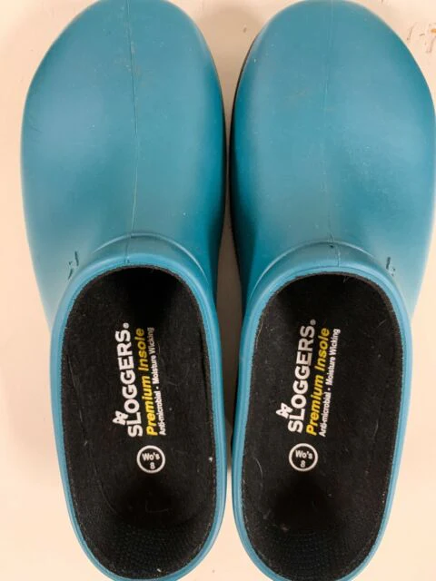 SLOGGERS PREMIUM SHOE WOMENS LAKE BLUE SZ 7 - Image 3