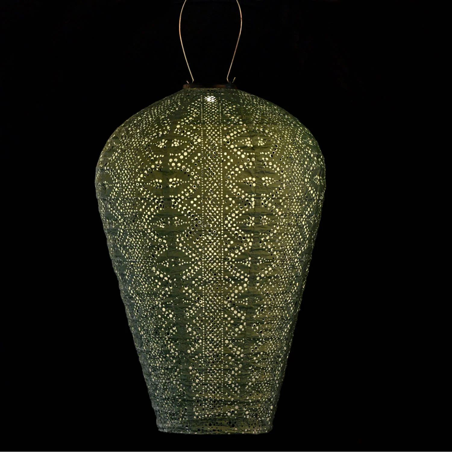 Solar Lantern Balloon XL Sage Green - Image 2