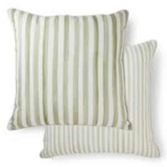 TAYLOR SAGE STRIPED CUSHION