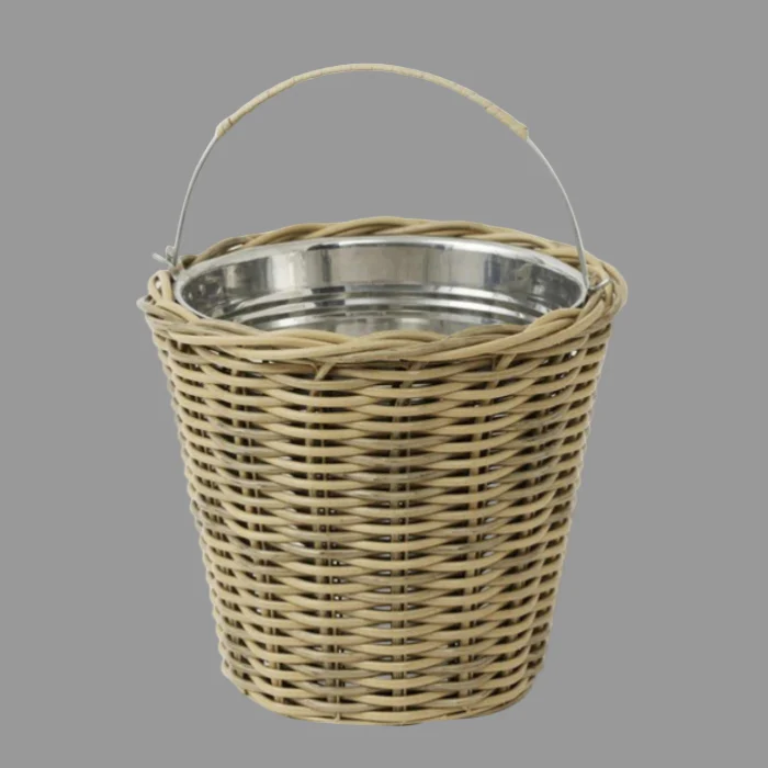 Vino PE Rattan Cooler 35x33cm Natural
