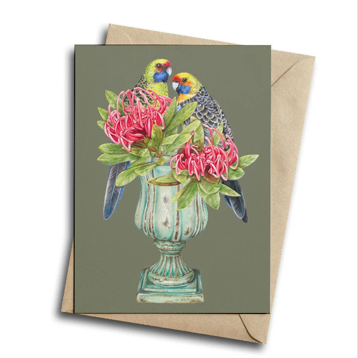 WILD ARRANGEMENT GREETING CARD